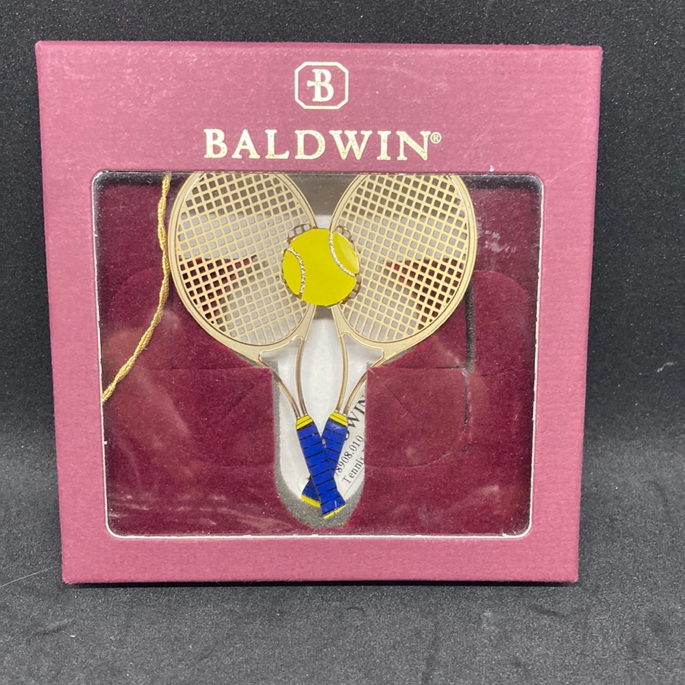 Baldwin 2004 Tennis Ball With/ Racquet